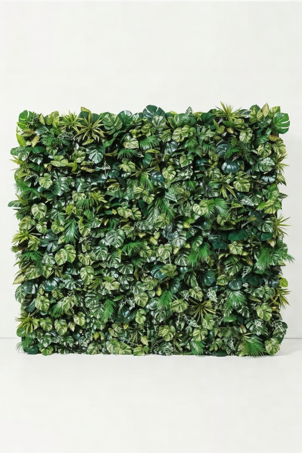 Lush Green Leaves 5D Flower Wall