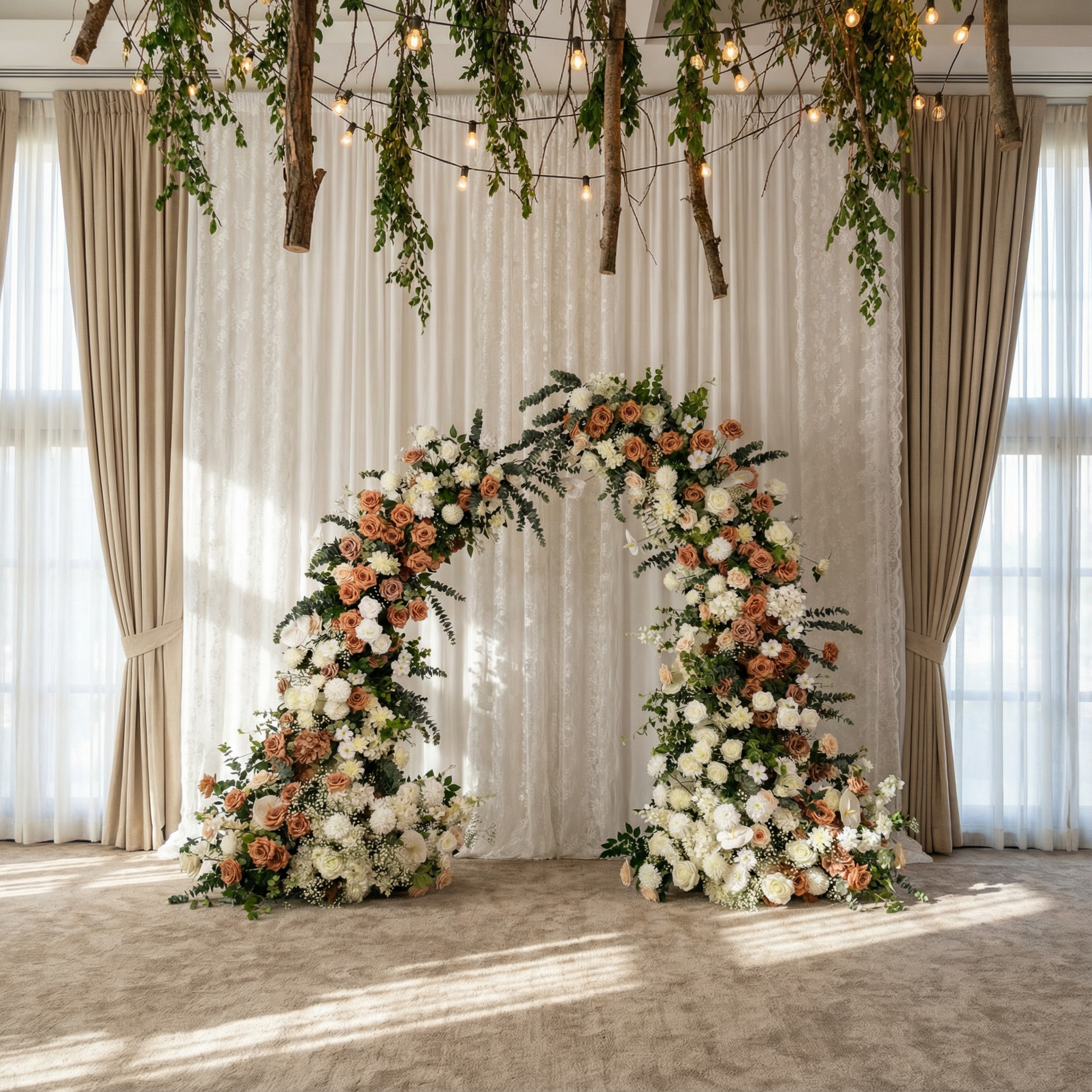 ORGANIC SAND BEIGE ELEGANCE WEDDING