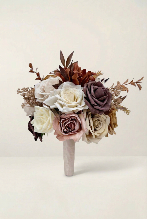 Autumn Terracotta Bridal Bouquet