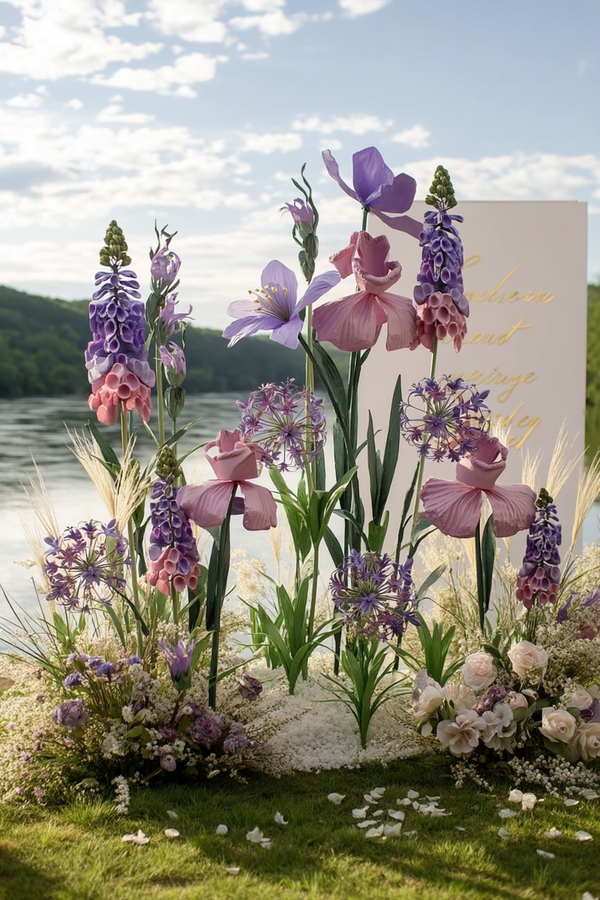 Iris & Hyacinth Grandeur Giant Flowers