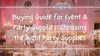 Buying Guide for Event & Party Supplies: Choosing the Right Party Supplies