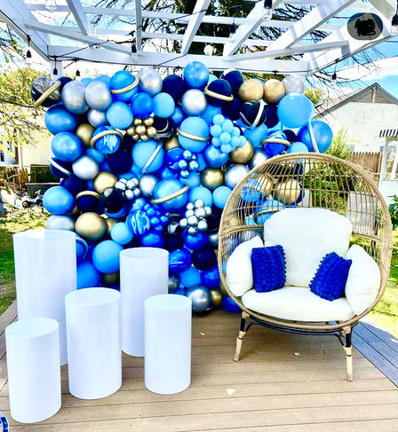 Elevate Your Event and Retail Pedestal With 5pcs Cylinder Display Stand