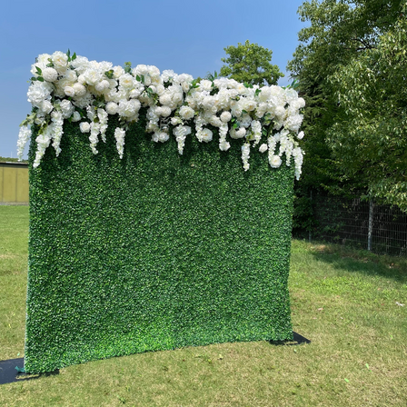 Enchanting Floral Elegance: The Wisteria Flower Wall Backdrop