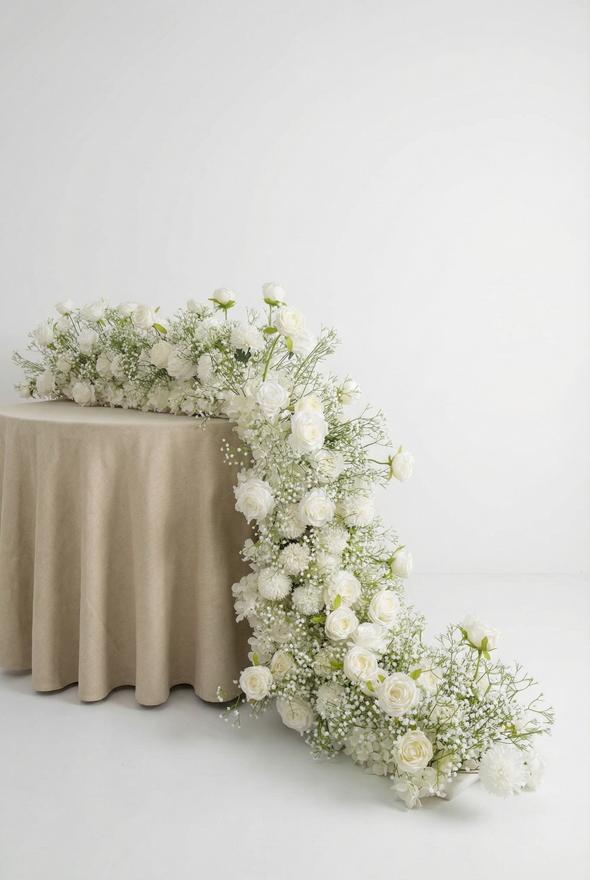 Baby's Breath Garland for Wedding Arch,  Wedding Centerpiece