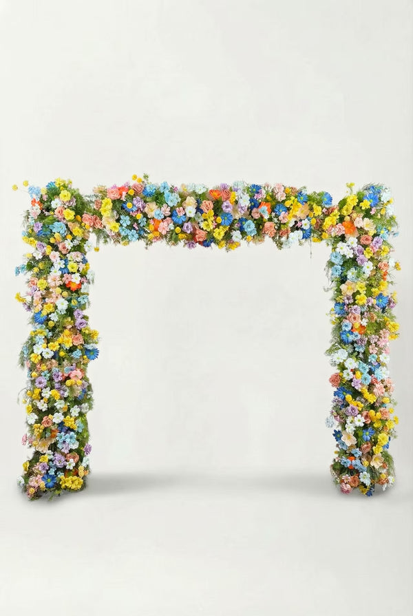 Wildflower Floral Arch Garland - Universal Fit for All Arch Shapes