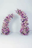 Lavender Purple Rose Wedding Arch