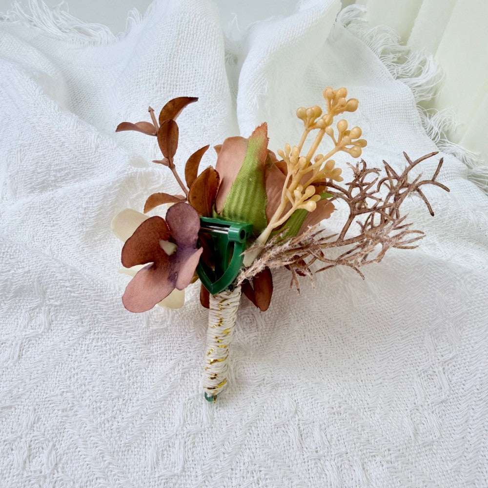 Terracotta Whisper Wedding Set