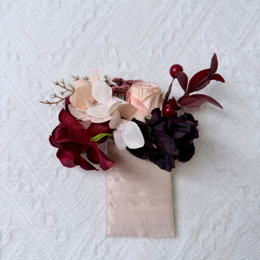 Crimson & Blush Wedding Set