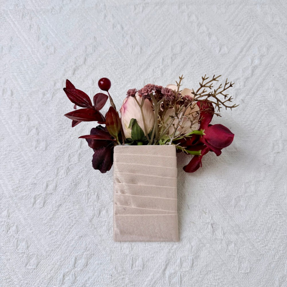 Crimson & Blush Wedding Set