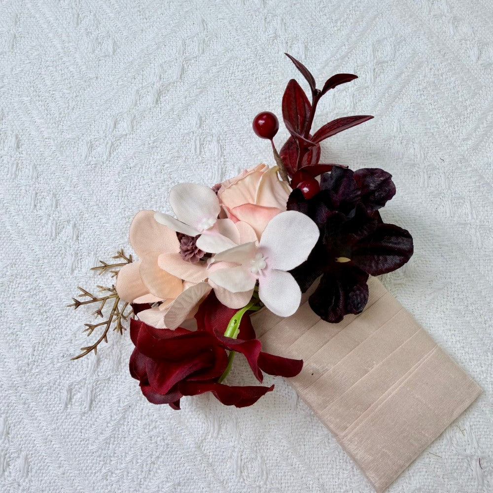 Crimson & Blush Wedding Set