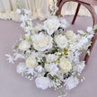 Pure White Aisle Floral Runner