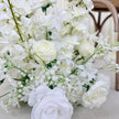 Pure White Aisle Floral Runner