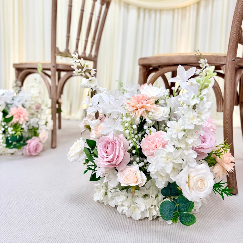 Romantic Blush Aisle Runner