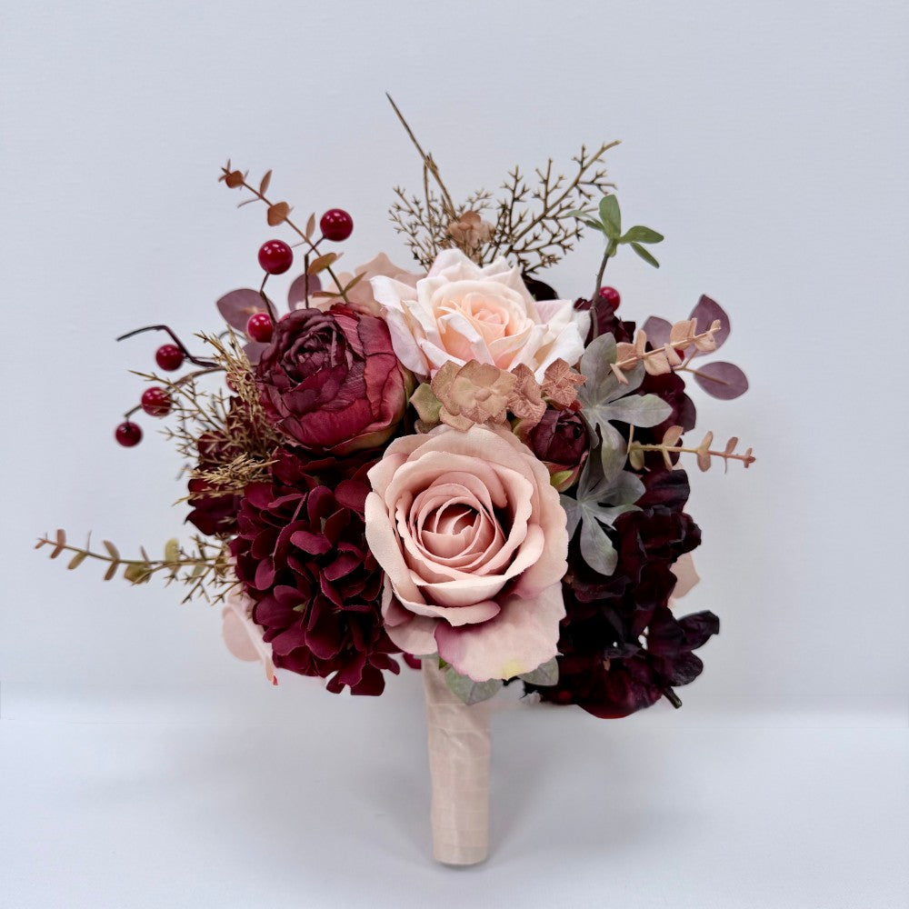 Crimson & Blush Wedding Set