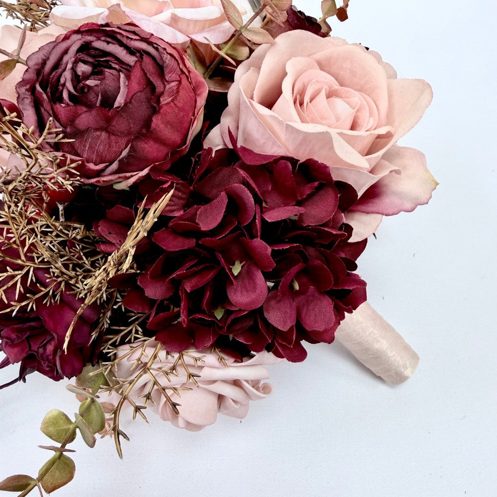 Crimson & Blush Wedding Set