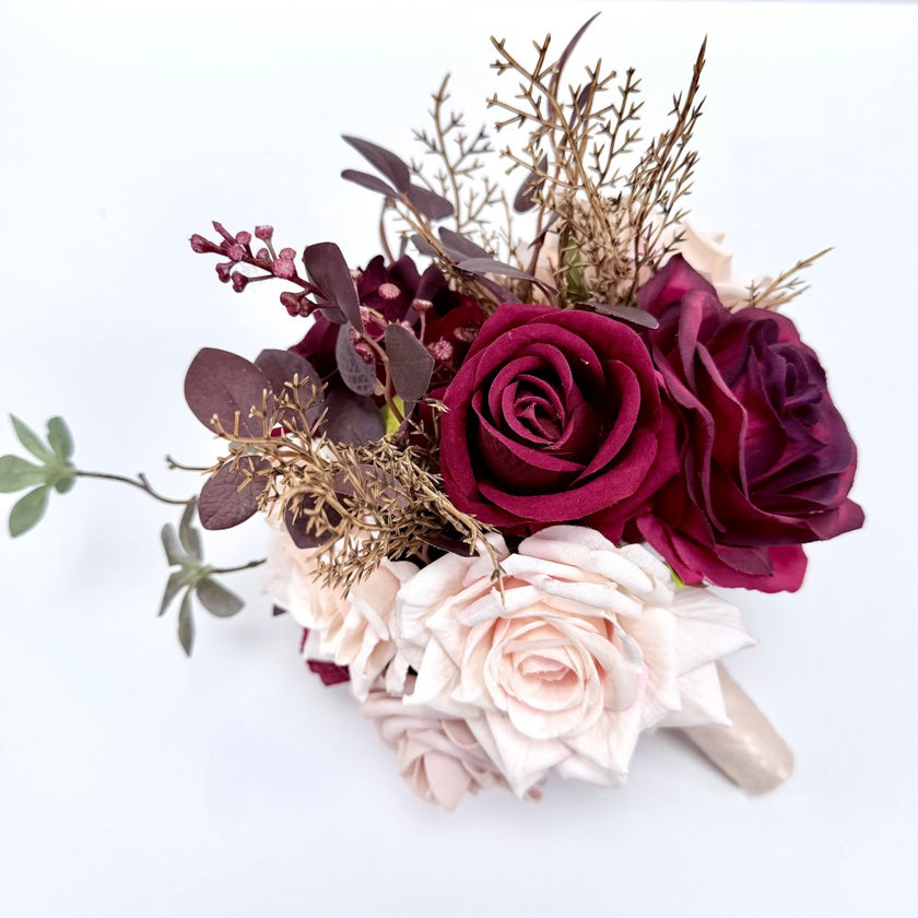Crimson & Blush Wedding Set