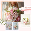 Blush Petal Wedding Set