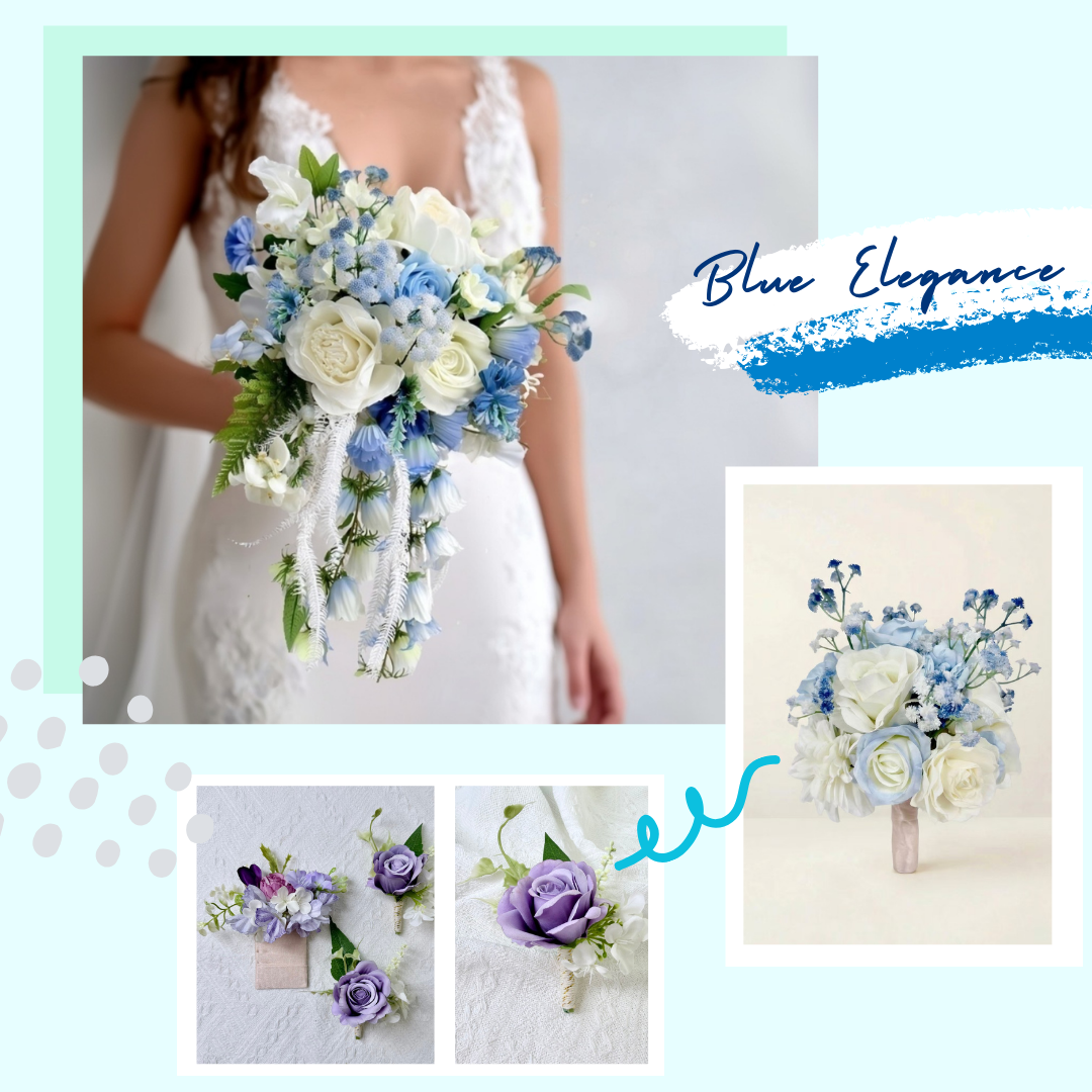 Frosted Bloom Wedding Set