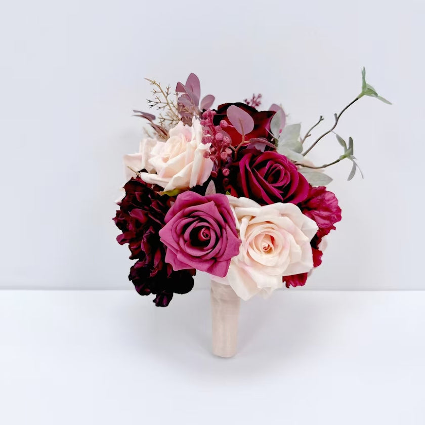 Crimson & Blush Wedding Set