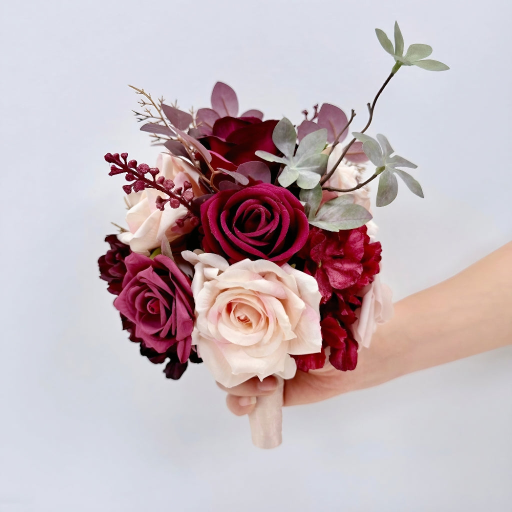 Crimson & Blush Wedding Set