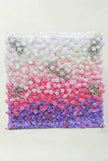 5D Pink and Purple Gradient Rose Flower Wall