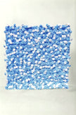 Ocean-Style Blue Floral Wall Decor