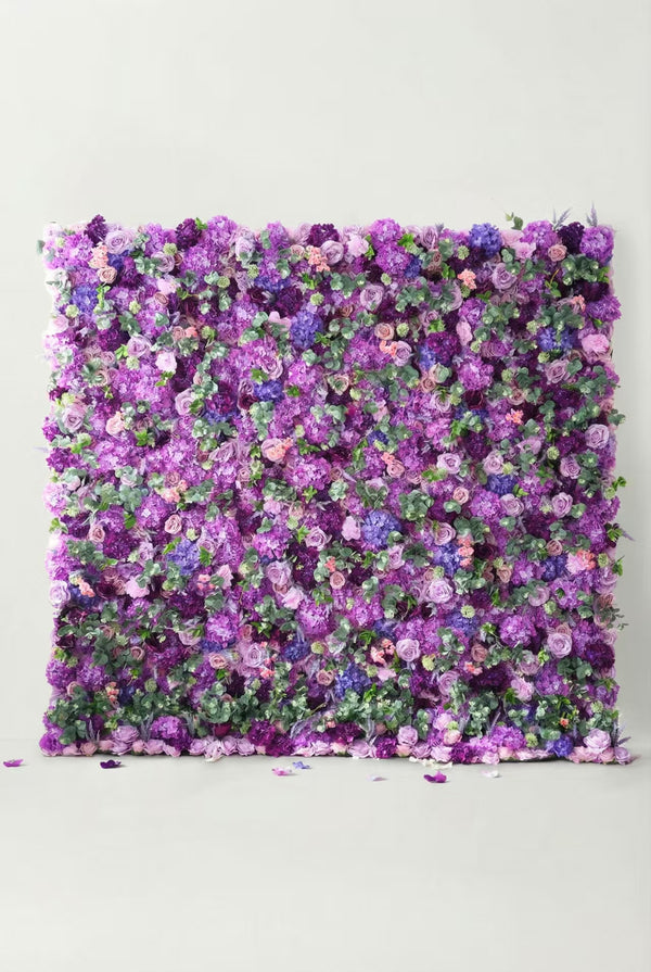 Lavender Bloom Flower Wall
