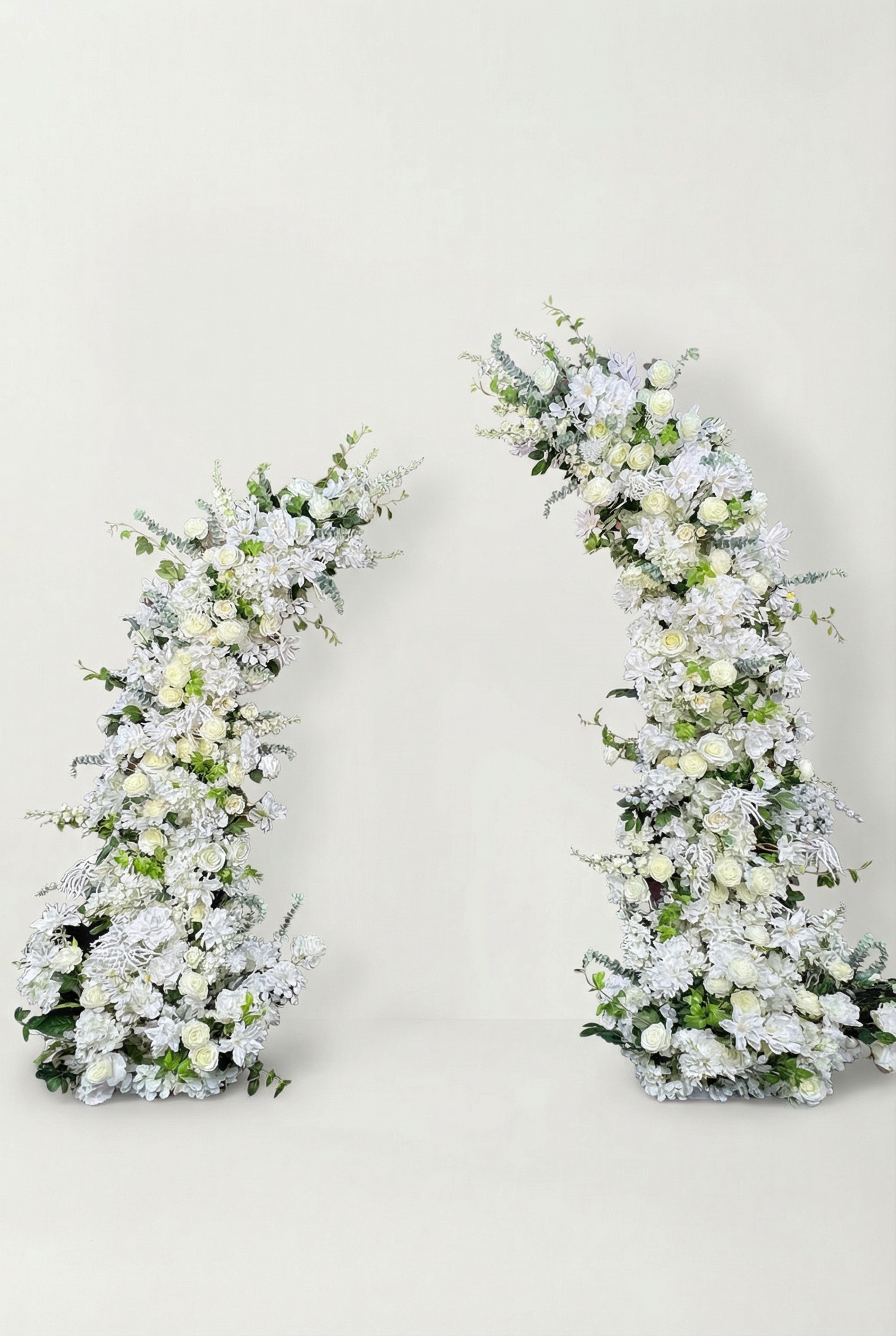Ivory Rose Archway for Elegant Events