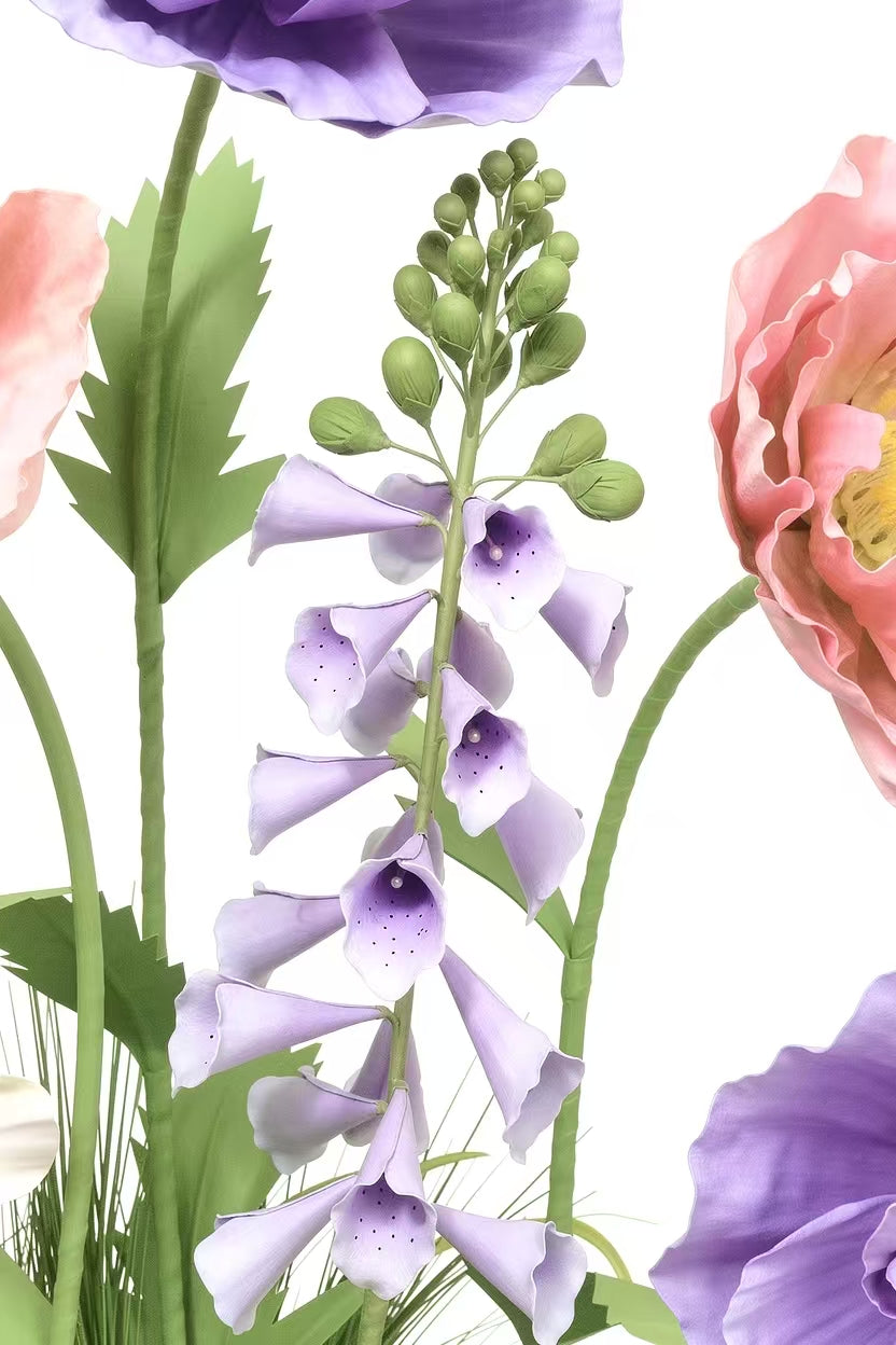 Blush & Violet Giant Flowers