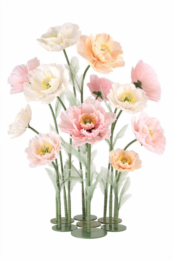 Blush & Cream Giant Flowers