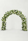 Minimalist Forest Rose Arch Garland for Weddings & Events