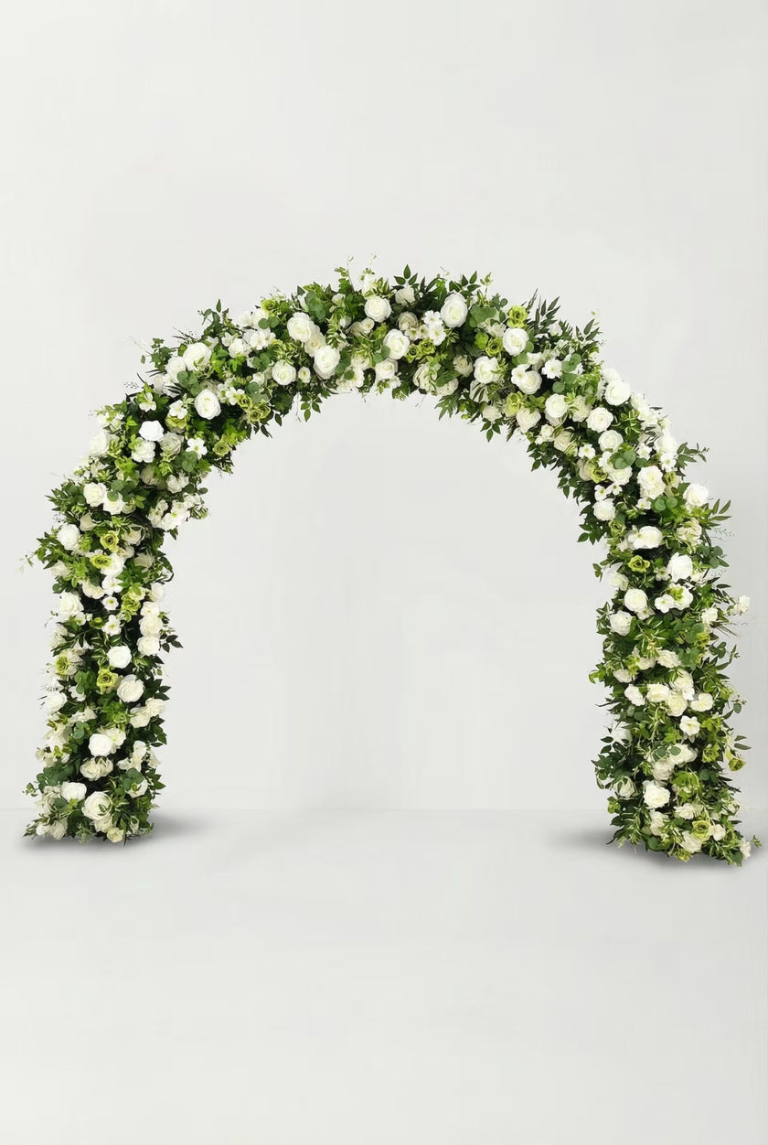 Minimalist Forest Rose Arch Garland for Weddings & Events