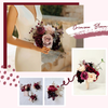 Crimson & Blush Wedding Set