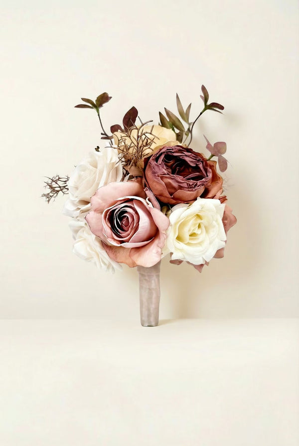 Autumn Terracotta Whisper Bridesmaid Bouquets