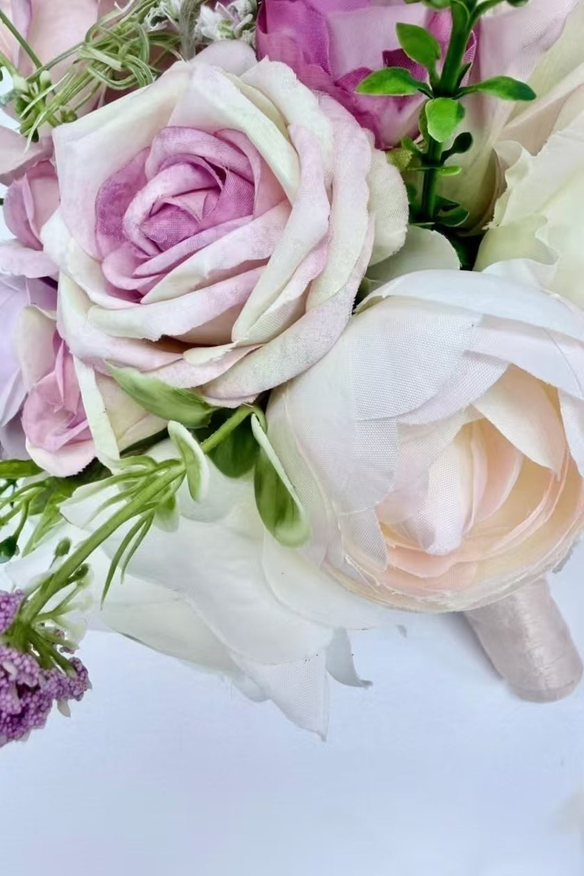 Lilac Haze Bridesmaid Bouquets