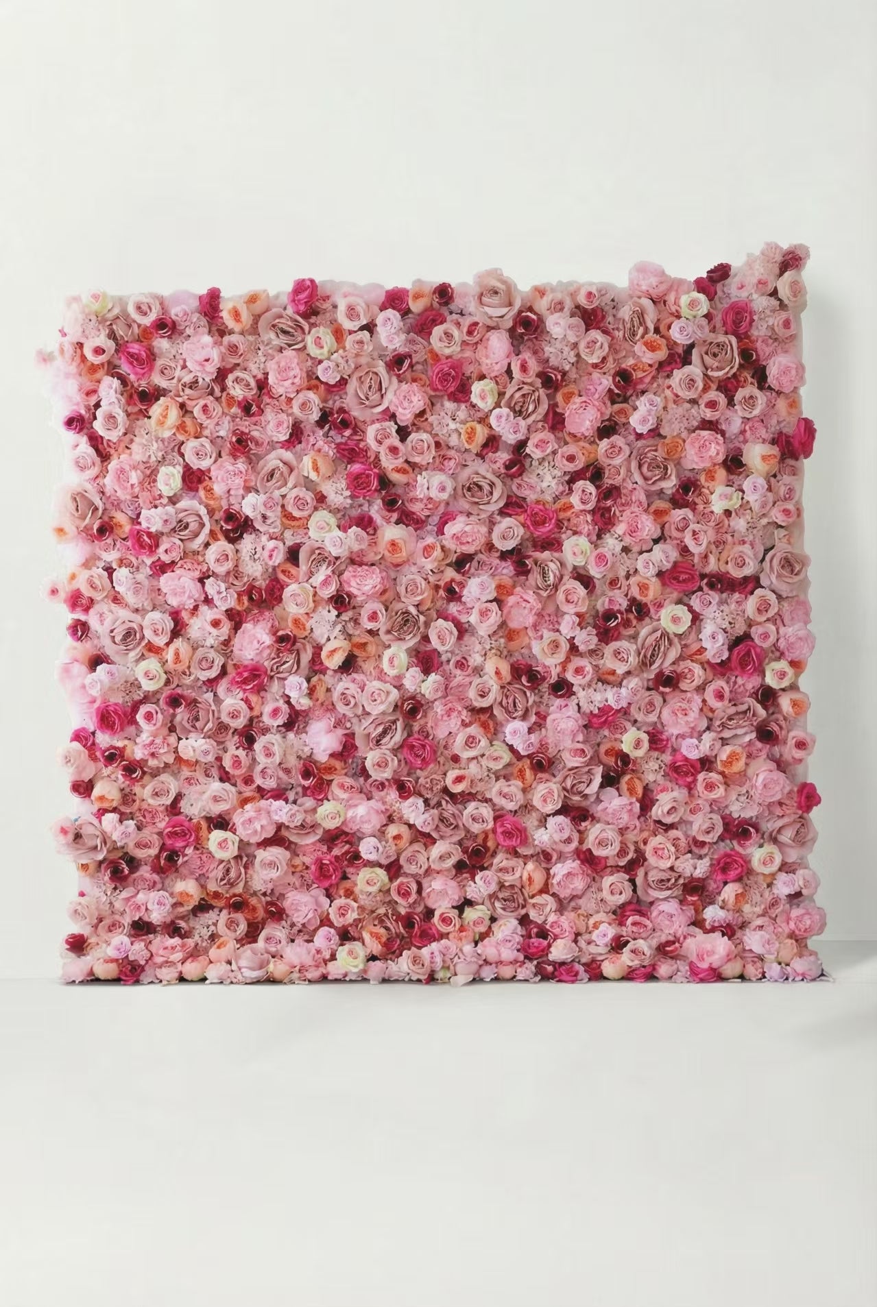 5D Pink Roses Flower Wall