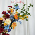 U.S. Local Stock -Wildflower-Inspired Spring and Summer Wedding Arch Décor.Wedding Archway Artificial  Rose  Archway,Flower Row Arrrangement