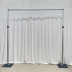 W8Ft x H8.53Ft Rollable Artificial Pink Rose Wedding Arch, Floral Archway Backdrop Decoration for Ceremony