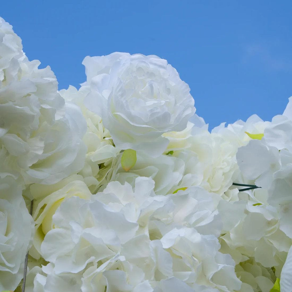 US Seller---5D Rose Flower Wall 8*8ft- Flower Wall Rolling Up Curtain Wall, Fabric Flower Wall, Wedding Party Photo Backdrop