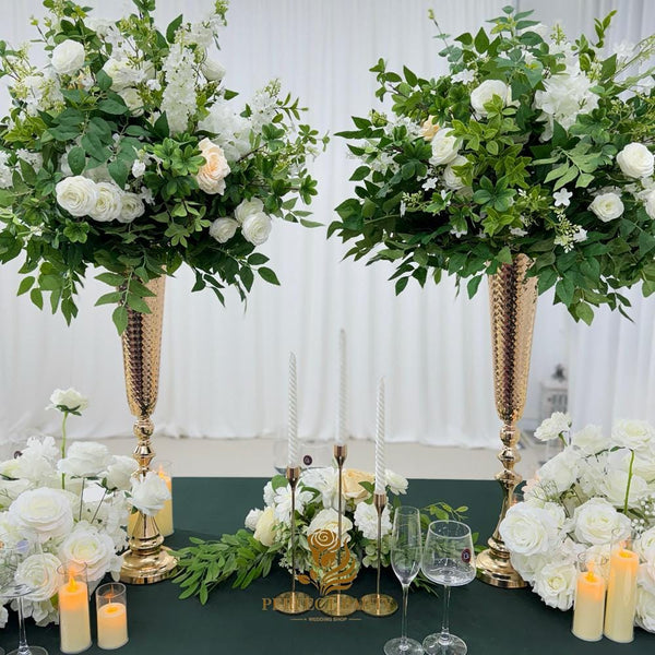 Verdant Whisper 24" Tall Floral Centerpieces ( 2pcs )