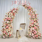 US seller---Blush Pink Wedding Arch Flowers – Spring-Inspired Floral Arrangement for Ceremony Arches, Columns & Backdrops