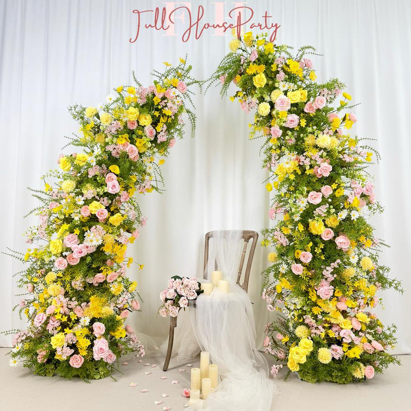 Spring Pastel Floral Arch