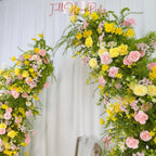 Spring Wedding Flower Arch: DIY Floral Arrangement for Backdrop