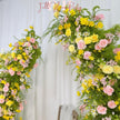 Spring Wedding Flower Arch: DIY Floral Arrangement for Backdrop