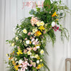 Green Meadow Floral Arch