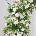 Ivory Rose Wedding Arch Flower Arrangement: 6ft & 7ft Archway