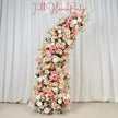 Ships from USA/Blush Pink Wedding Arch Flowers – Spring-Inspired Floral Arrangement for Ceremony Arches, Columns & Backdrops