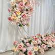 Wildflower Wedding Arbor Arrangement: Rustic Floral Arch Decor