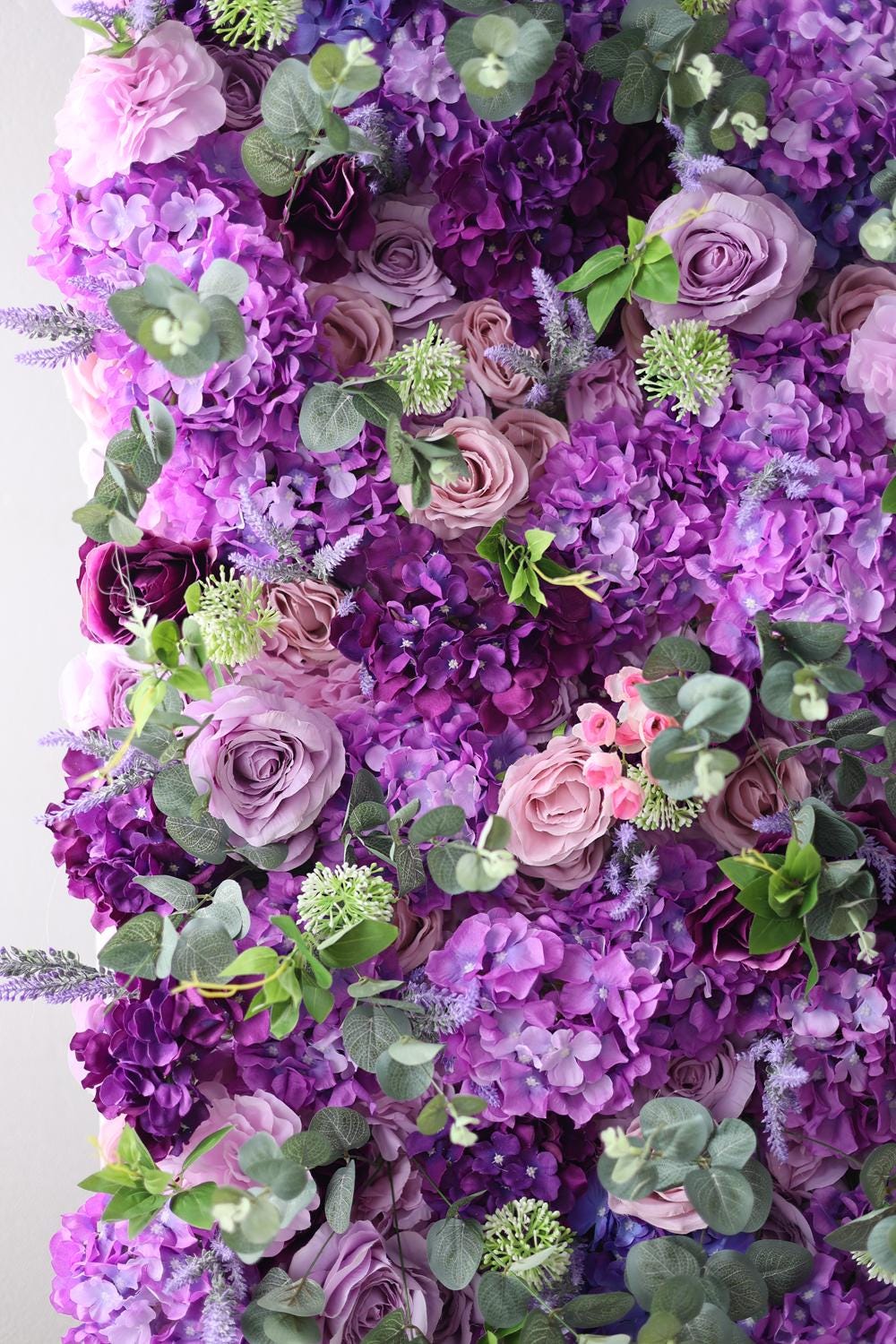 Lavender Bloom Flower Wall