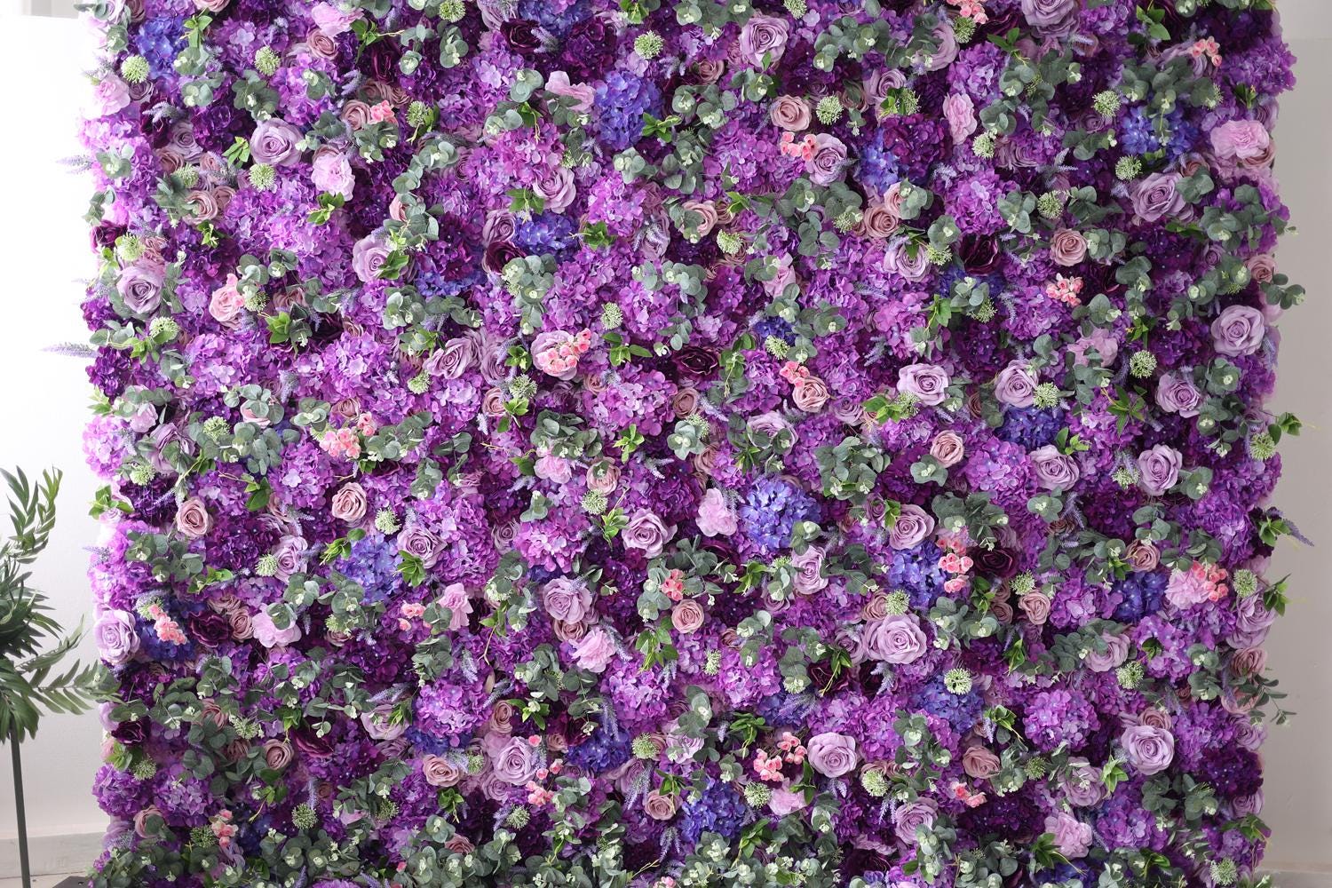 Lavender Bloom Flower Wall